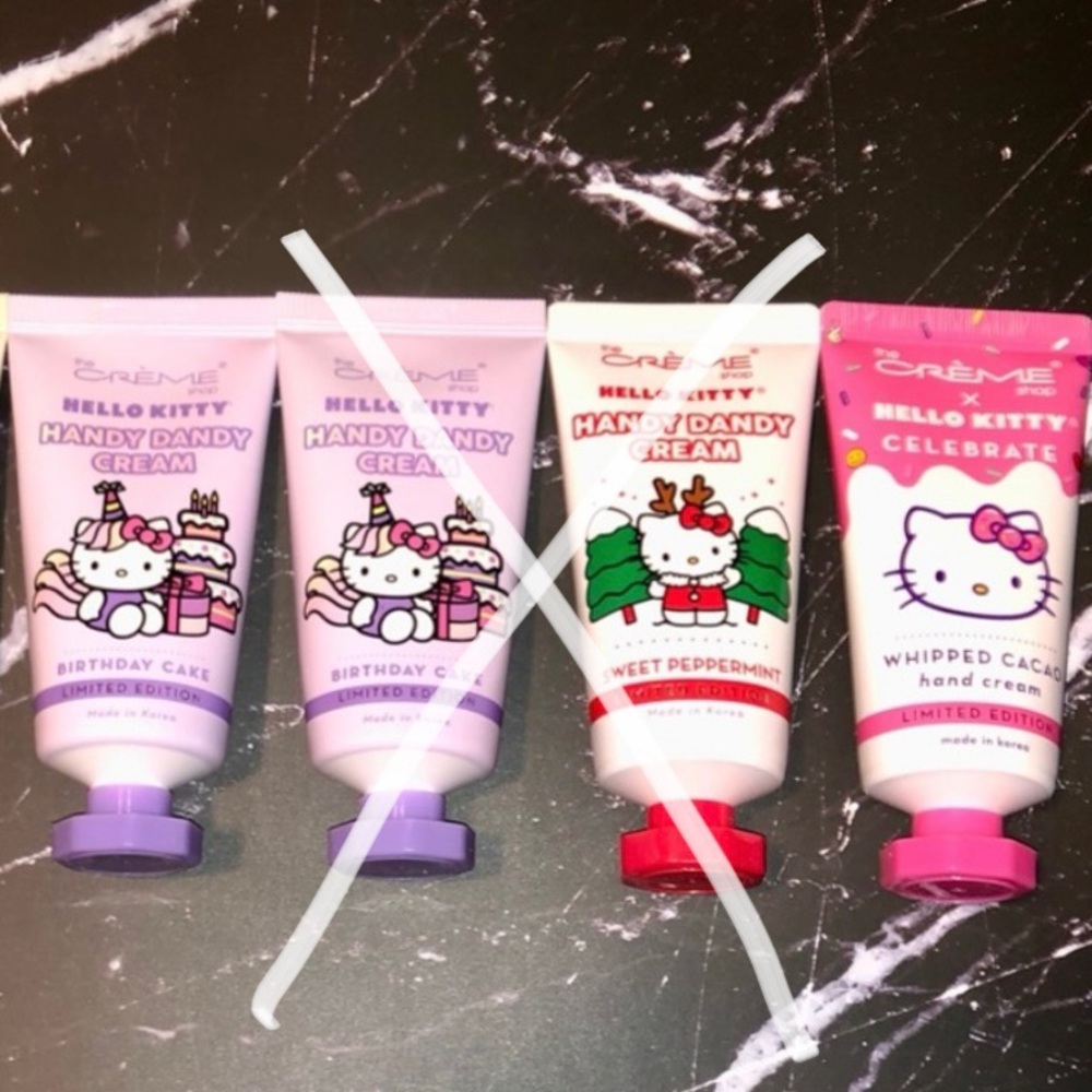 RESERVED Hello Kitty Creme Shop lotions